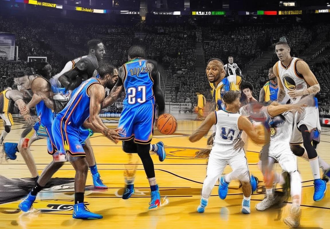 2018年NBA勇士对雷霆巅峰对决回顾：库里神投威少反击经典瞬间(图3)