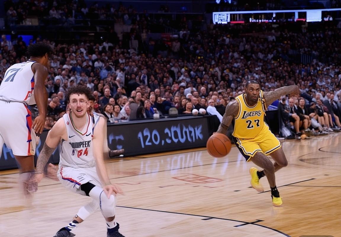 2018洛杉矶快船湖人德比战：悬念迭起，激情对决回顾(图4)